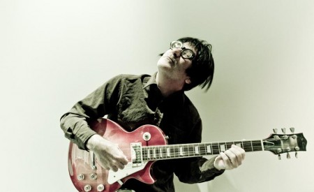 The real Roy Orbison with his legendary guitar